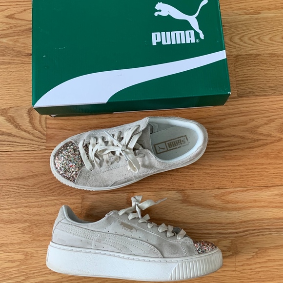 Puma Suede Platform Sneakers - Picture 1 of 6